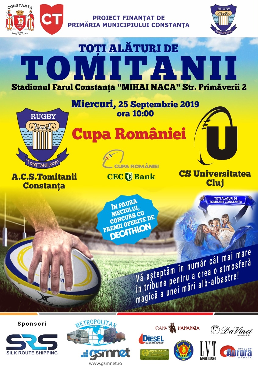 ACS Tomitanii Constanta vs CS Universitatea Cluj 25.09.2019