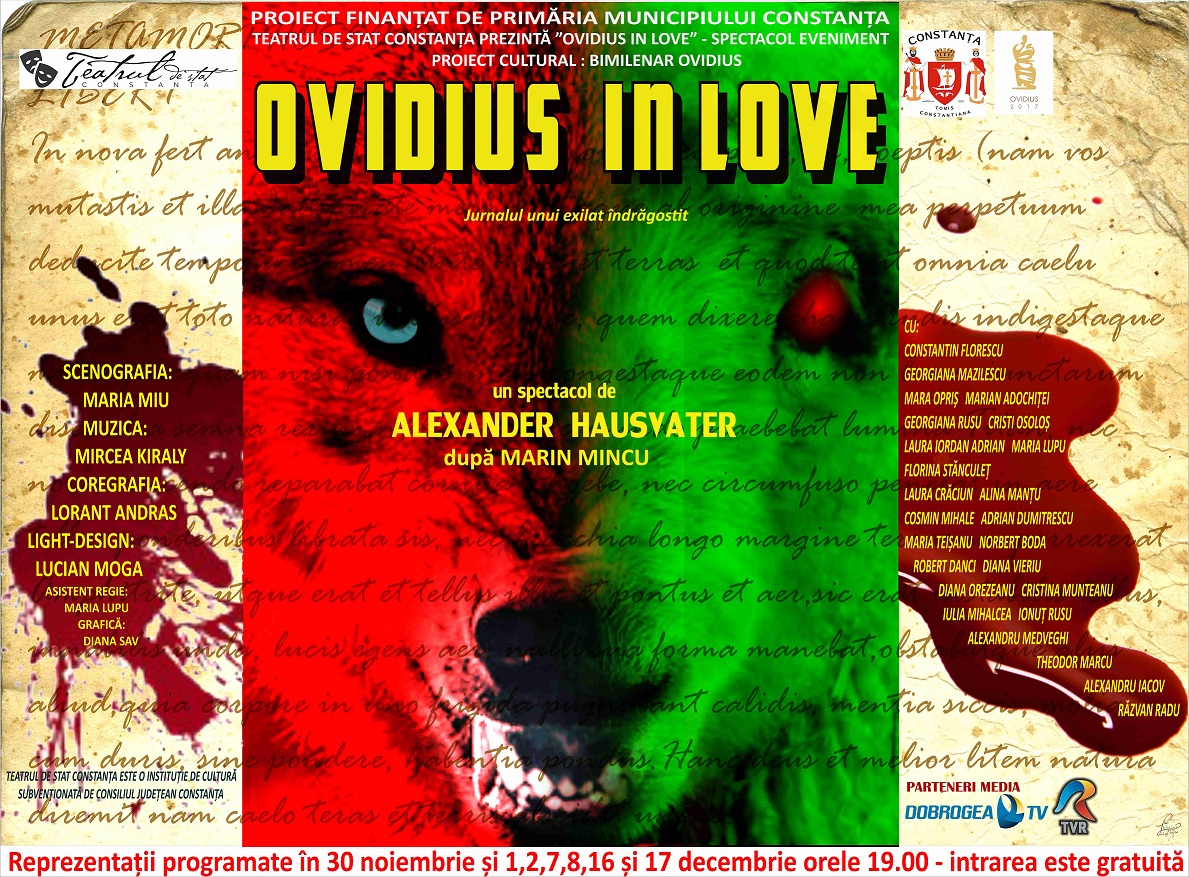 AFIS Ovidius in love - zile   reprezentatii