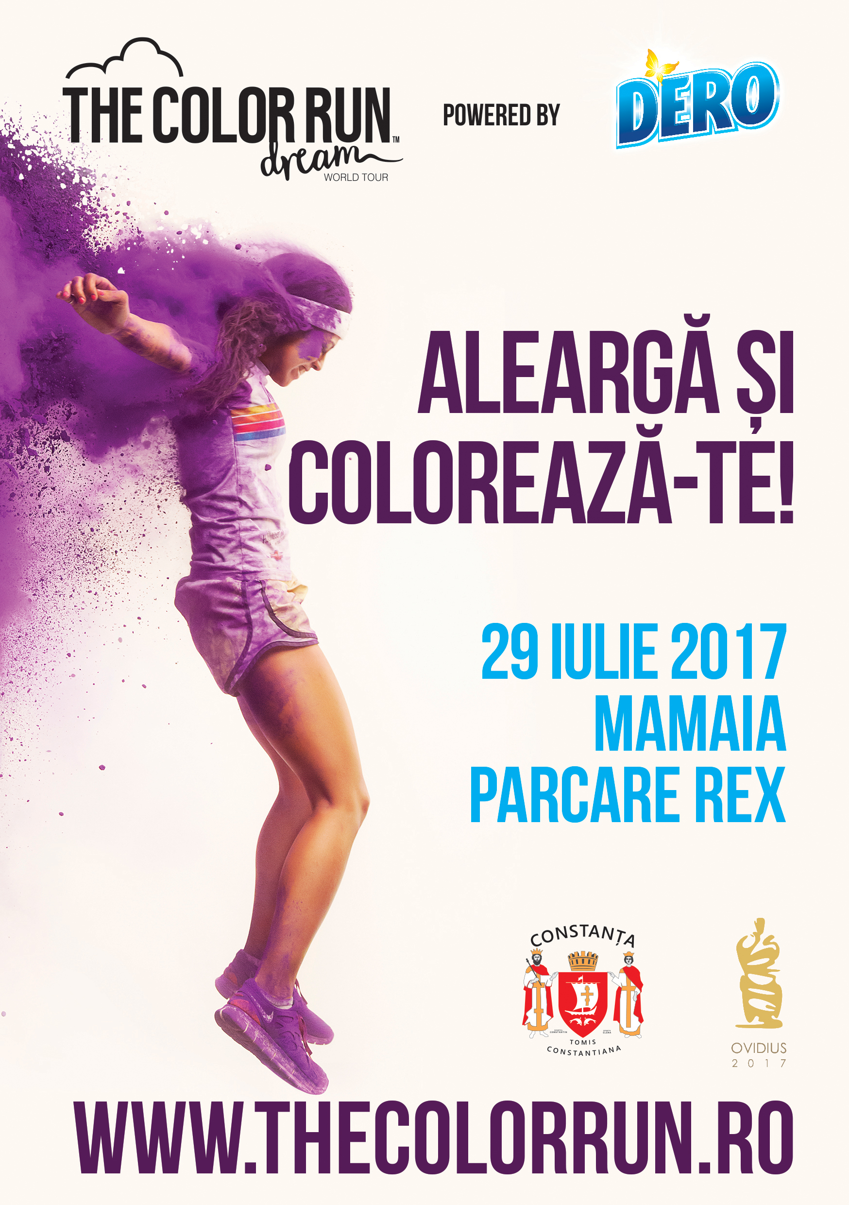 Afis The Color Run Mamaia 2017