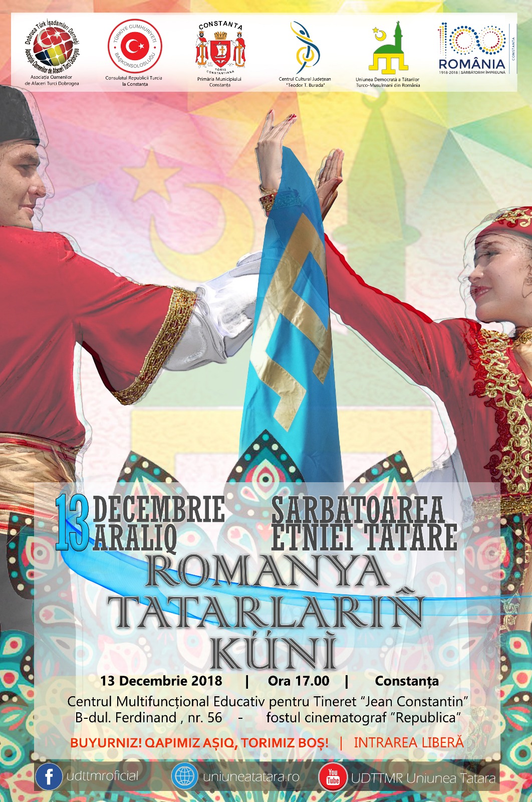 Afis Ziua Tatarilor 2018 de publicat