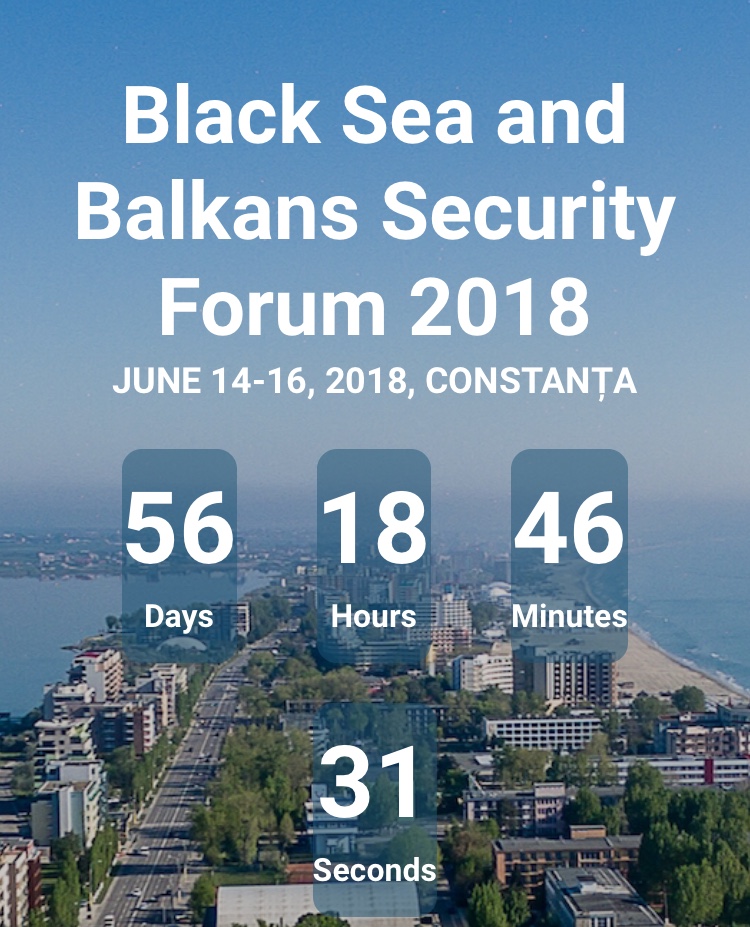 foto Black Sea and Balkans Security Forum